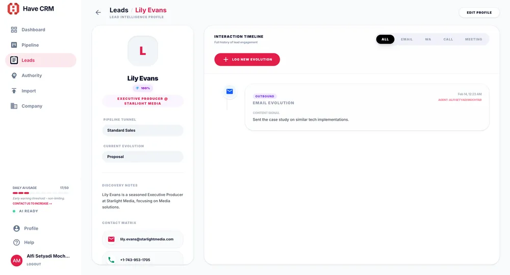 AI Assistant Interface